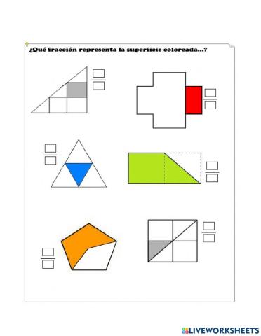 Fracciones cuarto grado