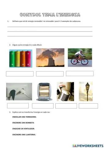 Control les energies