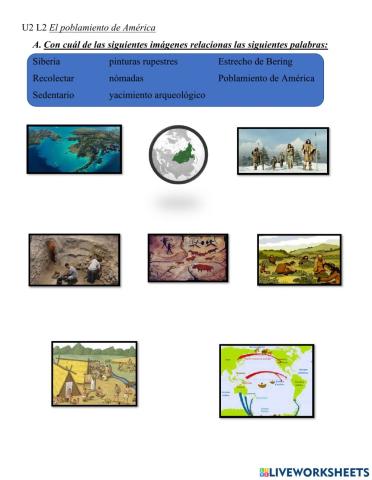El poblamiento de América