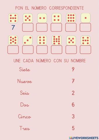 Numeración hasta el 10