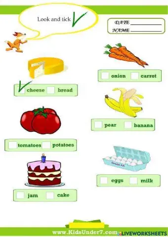 Tick the correct answer