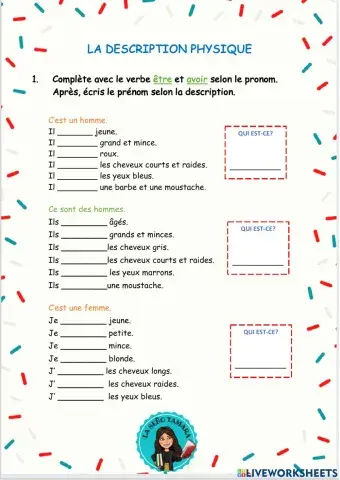 La description physique