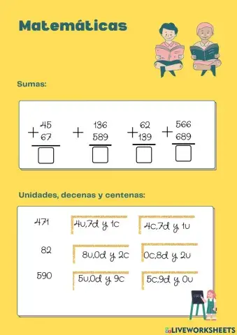 Sumas y descomposición numérica