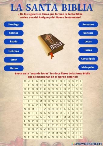 Libros de la Santa Biblia