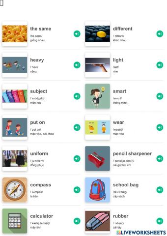 Unit 1 getting started