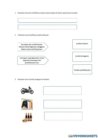 Klasifikasi Produk