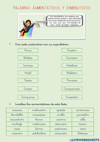 Los aumentativos