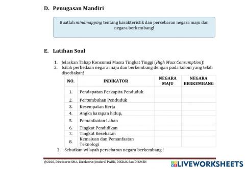 Perbedaan Negara Maju dan Berkembang