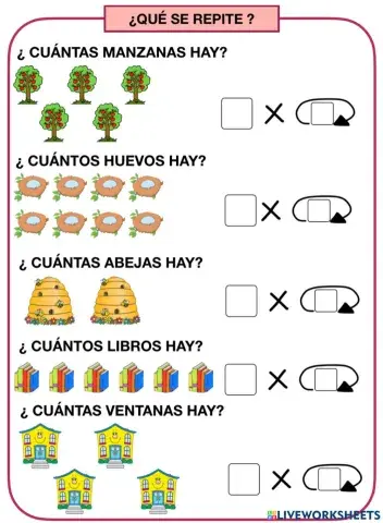 Inicio a la multiplicación