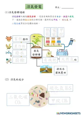 再生能源-沼氣發電