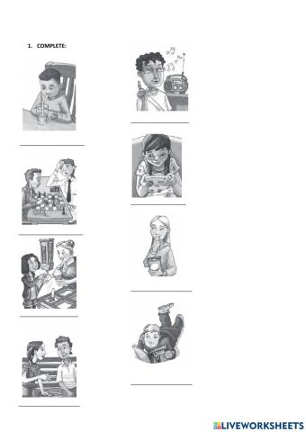 Review vocabulary unit 3