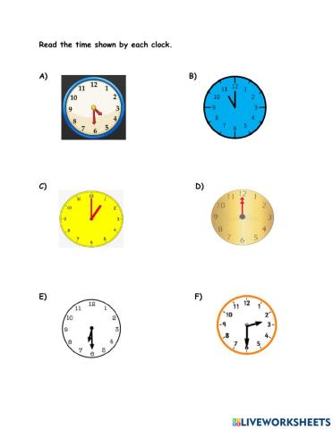 Lesson 5a (worksheet 1)