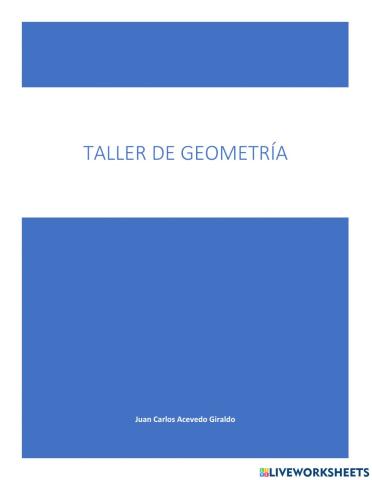 Taller de geommetría