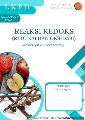 LKPD Reaksi Redoks