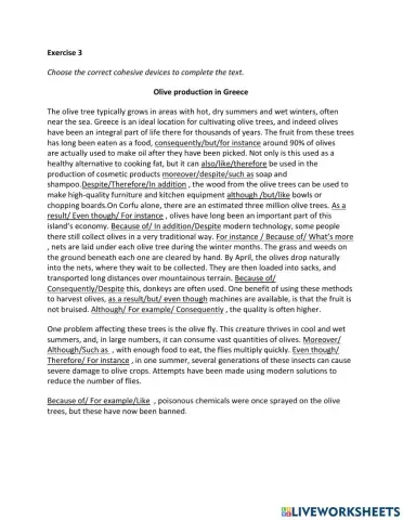 IE2, Unit 7, Reading, Exercise 3