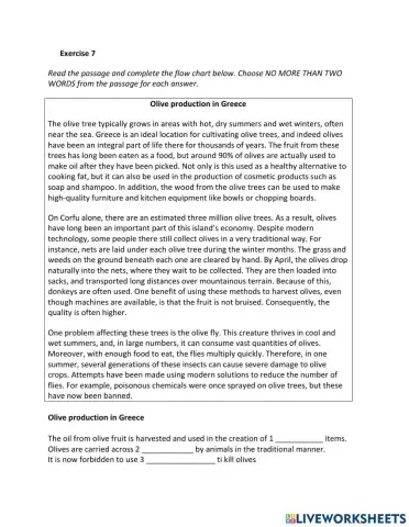 IE2, Unit 7, Reading, Exercise 7