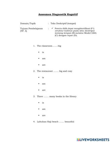 Simple present tense