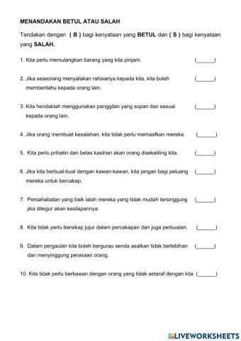 Adab Pergaulan Yang Sopan