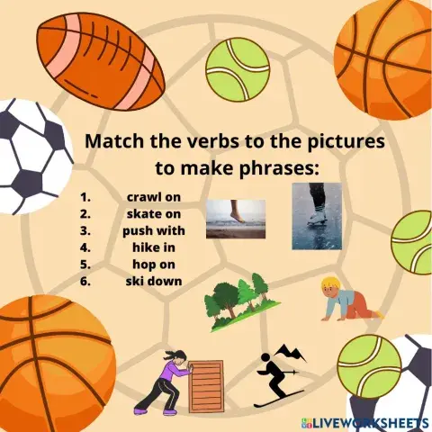 Sports verbs