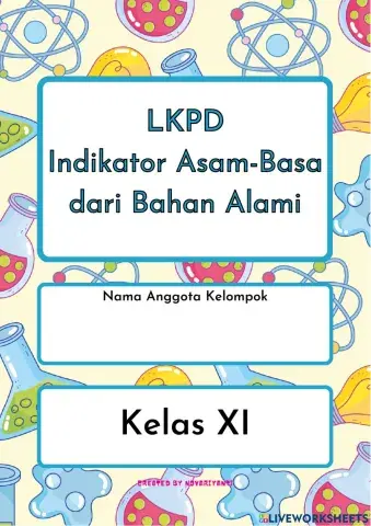 Indikator Alami Asam Basa