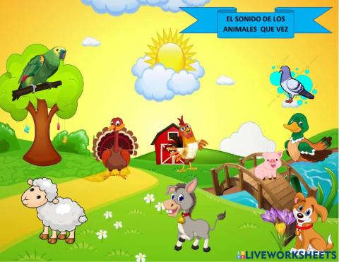 El sonido de los animales