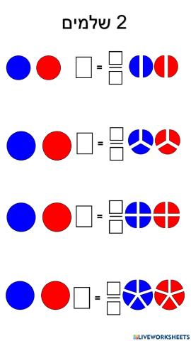 שברים ושלמים-משימה