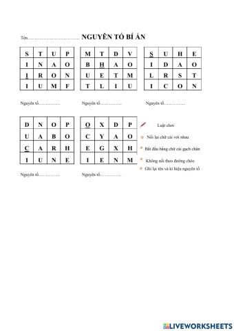 Nguyên tố bí ẩn