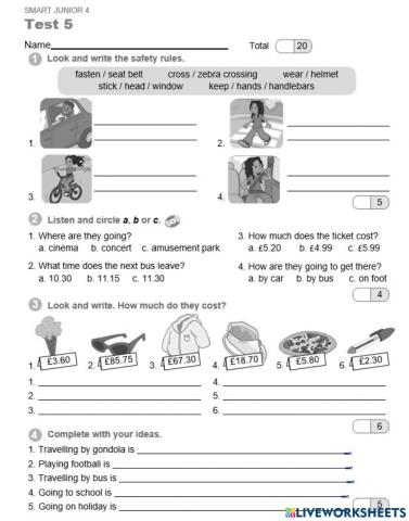 Smart Junior 4 unit 5