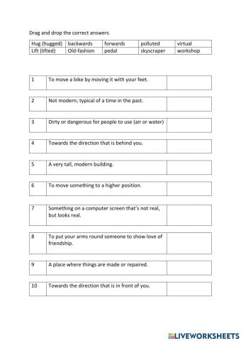 Academy Stars year 6: Unit 5 (Vocabulary)