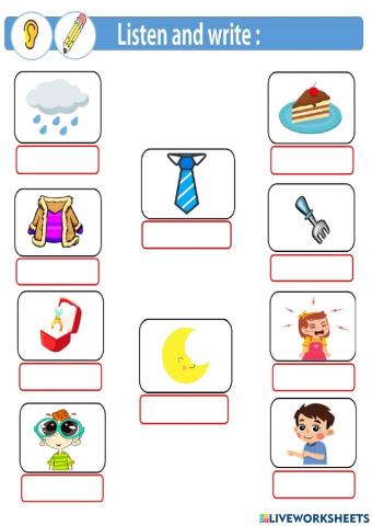 Listen and write (JPH R U123 G2S1)