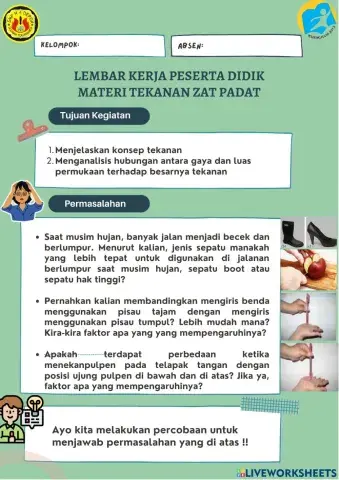 LKPD Tekanan Zat Padat