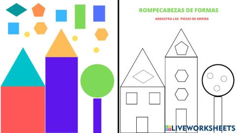 Rompecabezas de formas