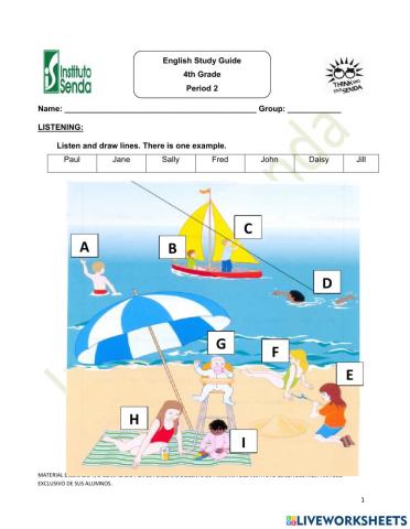 4th grade study guide period 2