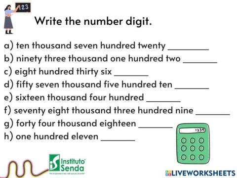 reading numbers