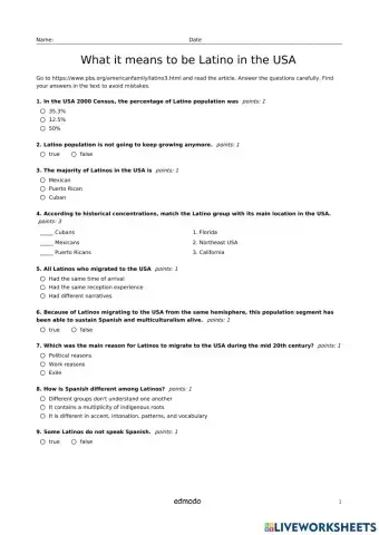 What it means to be Latino