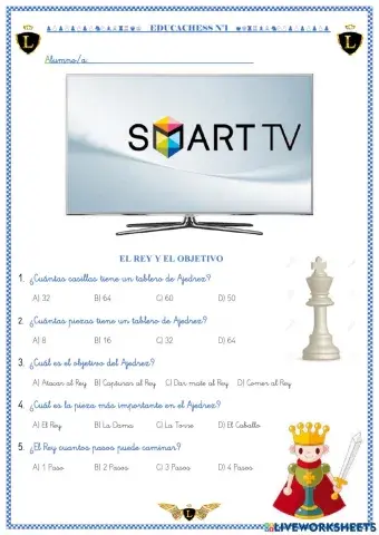 La Familia del Ajedrez: El Rey