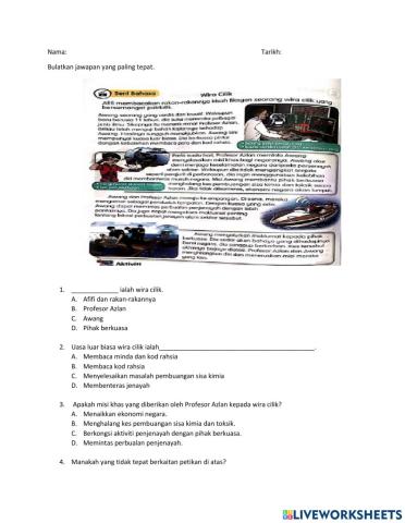 Bahasa melayu tahun 5 ms 105