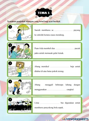 Tutor Sukses 2023-24 Bahasa Melayu Tahun 3 - Tema 1