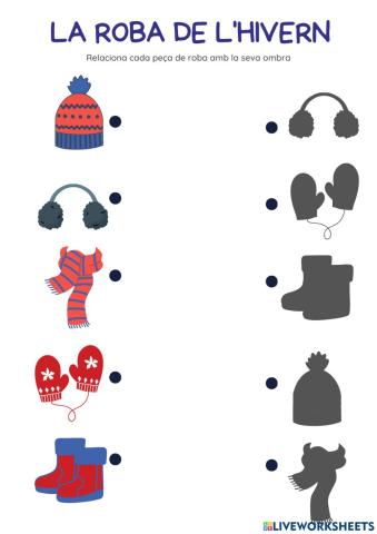 La roba de l'hivern (relaciona)