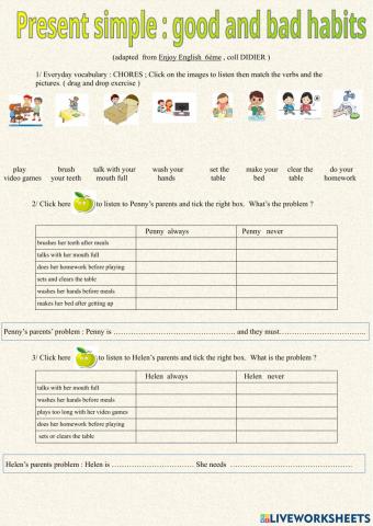 Present simple  adverbs of frequency