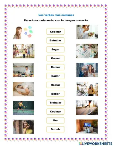 Los verbos más comunes en español