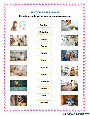 Los verbos más comunes en español