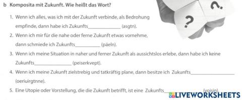 Komposita mit Zukunft.