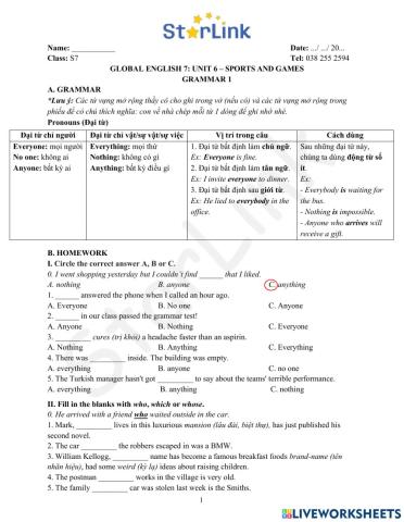 Viet Teacher-S7-Week 20-U6-Gram 1