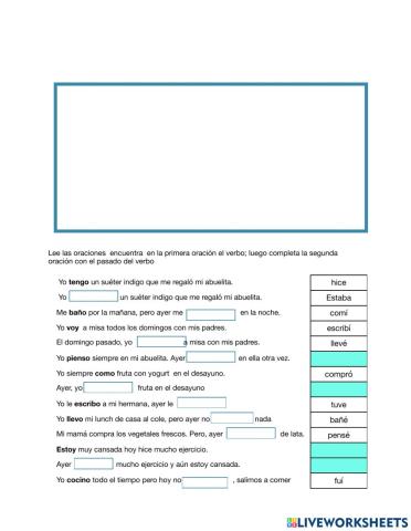 Presente pasado futuro