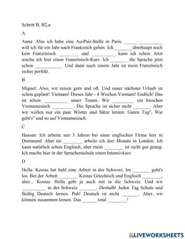 KB - Lektion 7 - B2,a