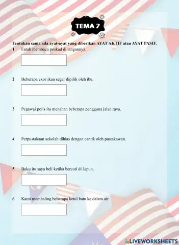Tutor Sukses 2023-24 Bahasa Melayu Tahun 5 - Tema 7