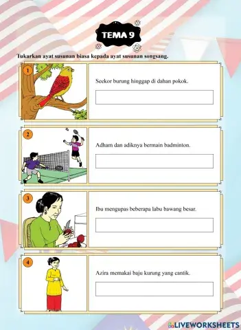 Tutor Sukses 2023-24 Bahasa Melayu Tahun 5 - Tema 9