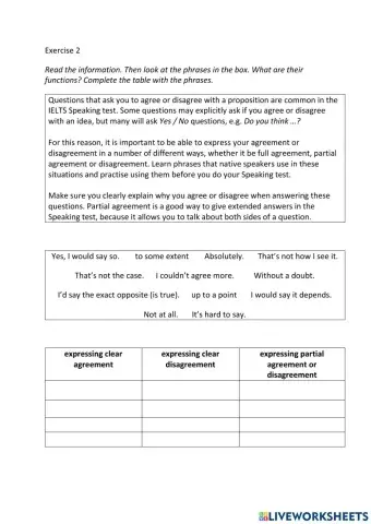 IE3, Unit 5, Speaking, Exercise 2
