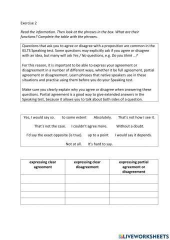 IE3, Unit 5, Speaking, Exercise 2